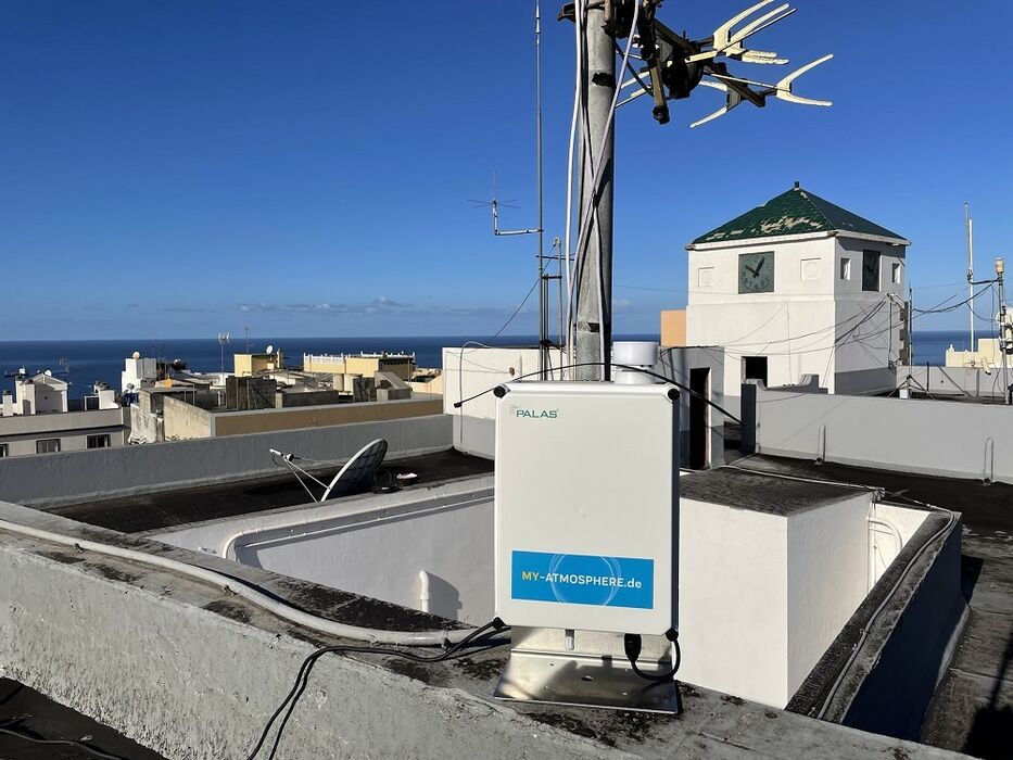 Monitor de calidad del aire exterior | AQ GUARD Smart System | PALAS